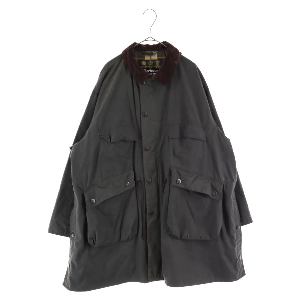 Barbour (バブアー) 19AW×KAPTAIN SUNSHINE OILED WAX FIELD COAT キャプテンサンシャインコラボ  オイルドワックスフィールドコート カーキ 1902258 - メルカリ