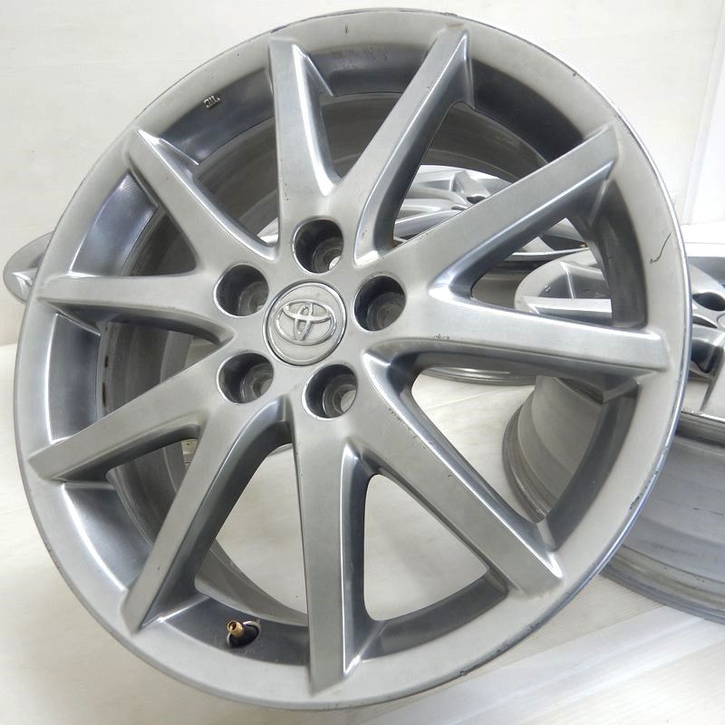 ◆美品◆トヨタ 50系　エスティマ ハイブリッド純正ホイール18インチ4本セット 中古 18インチ アルミ トヨタ エスティマ 純正 4本セット