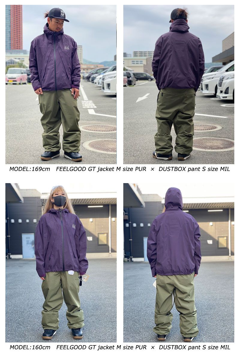 23-24 VOLCOM/ボルコム VLCMK×DUSTBOX pant メンズ レディース 防水パンツ スノーボードウェア スノーウェアー 2024 型落ち