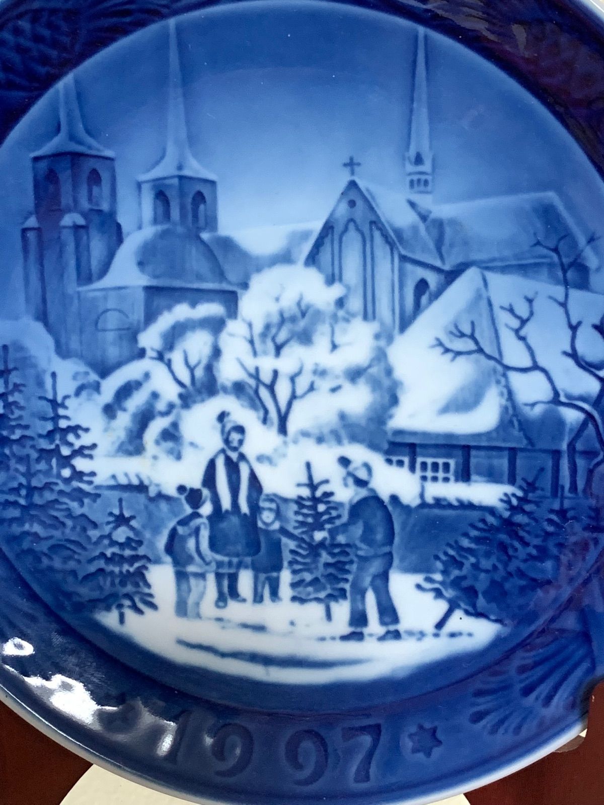 ロイヤルコペンハーゲン クリスマスプレート　1992　イヤーズプレート1997 ロイヤルコペンハーゲン クリスマスプレート 1992 イヤーズ