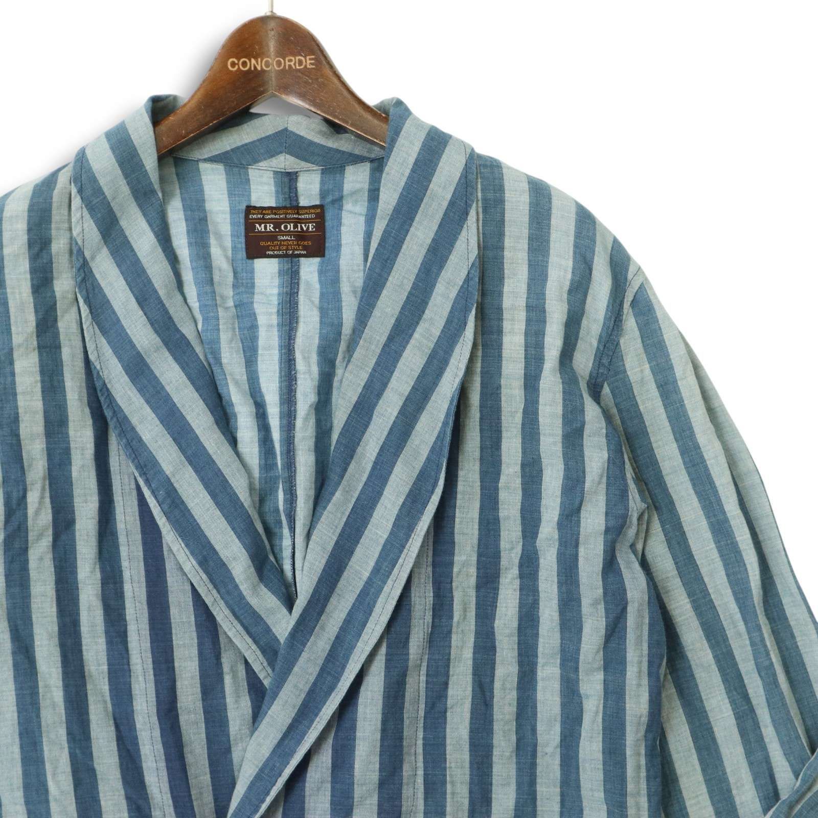 ミスターオリーブ 美品 MR.OLIVE ミスターオリーブ チェック ガウン