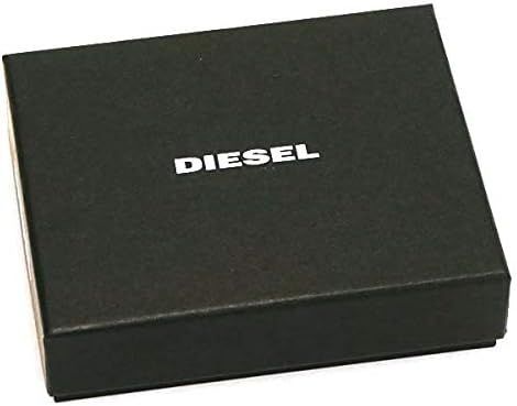 DIESEL (ディーゼル) 二つ折り財布  ブラック/オレンジ [並行輸入品]