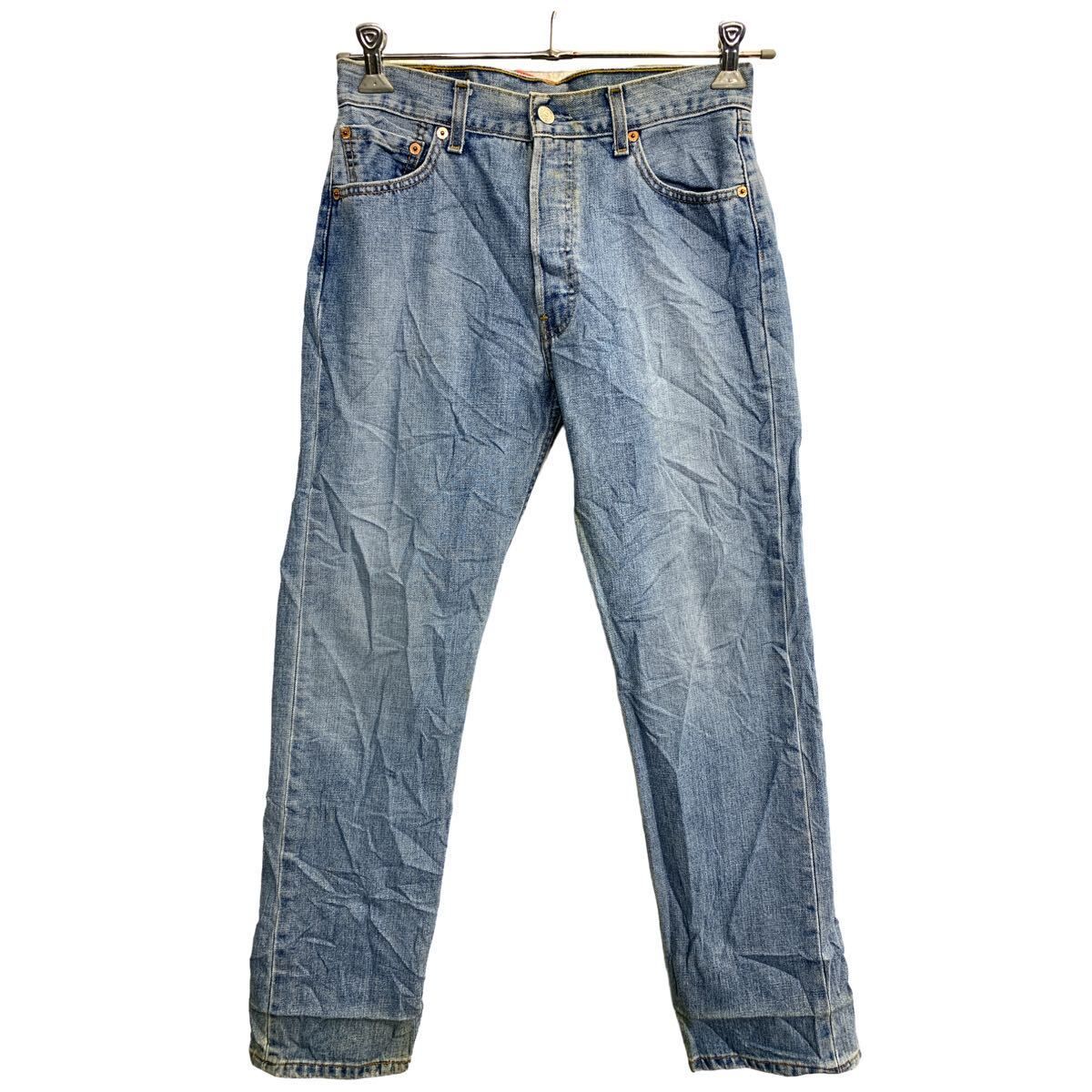 Levi's 501 デニムパンツ W30 リーバイス ボタンフライ ライトブルー 古着卸 アメリカ仕入 2404-144