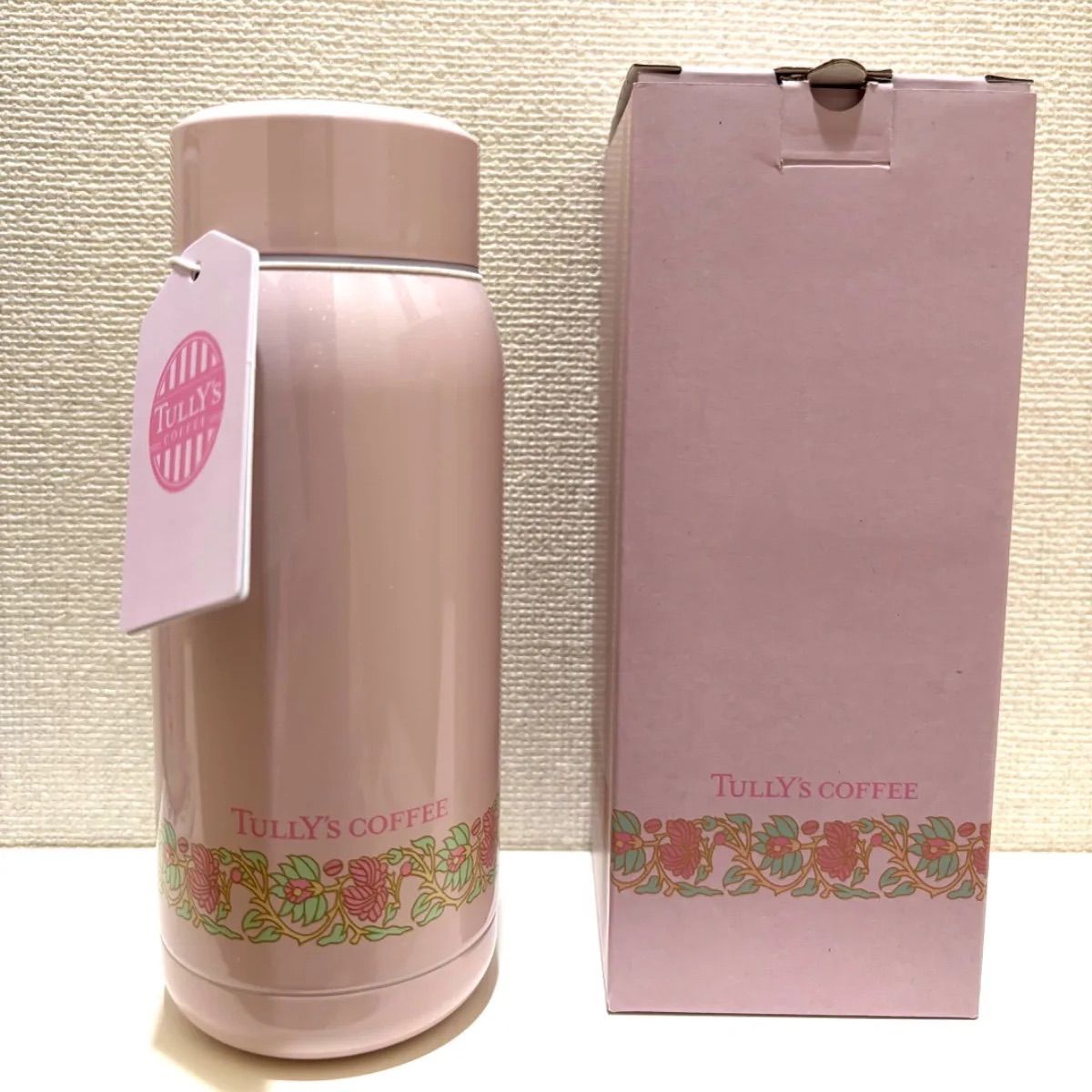 TULLY&#39;S COFFEE - タリーズ★新品★コーヒーボトル パールピンク★タンブラー ネコ 保温★スタバ系 限定 タリーズ コーヒーボトル パールピンク 猫｜Yahoo!フリマ