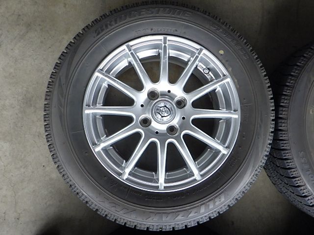 2210-298　weds JOKER　アルミホイール＆スタッドレスタイヤ　175/65R14　2018年　4本セット