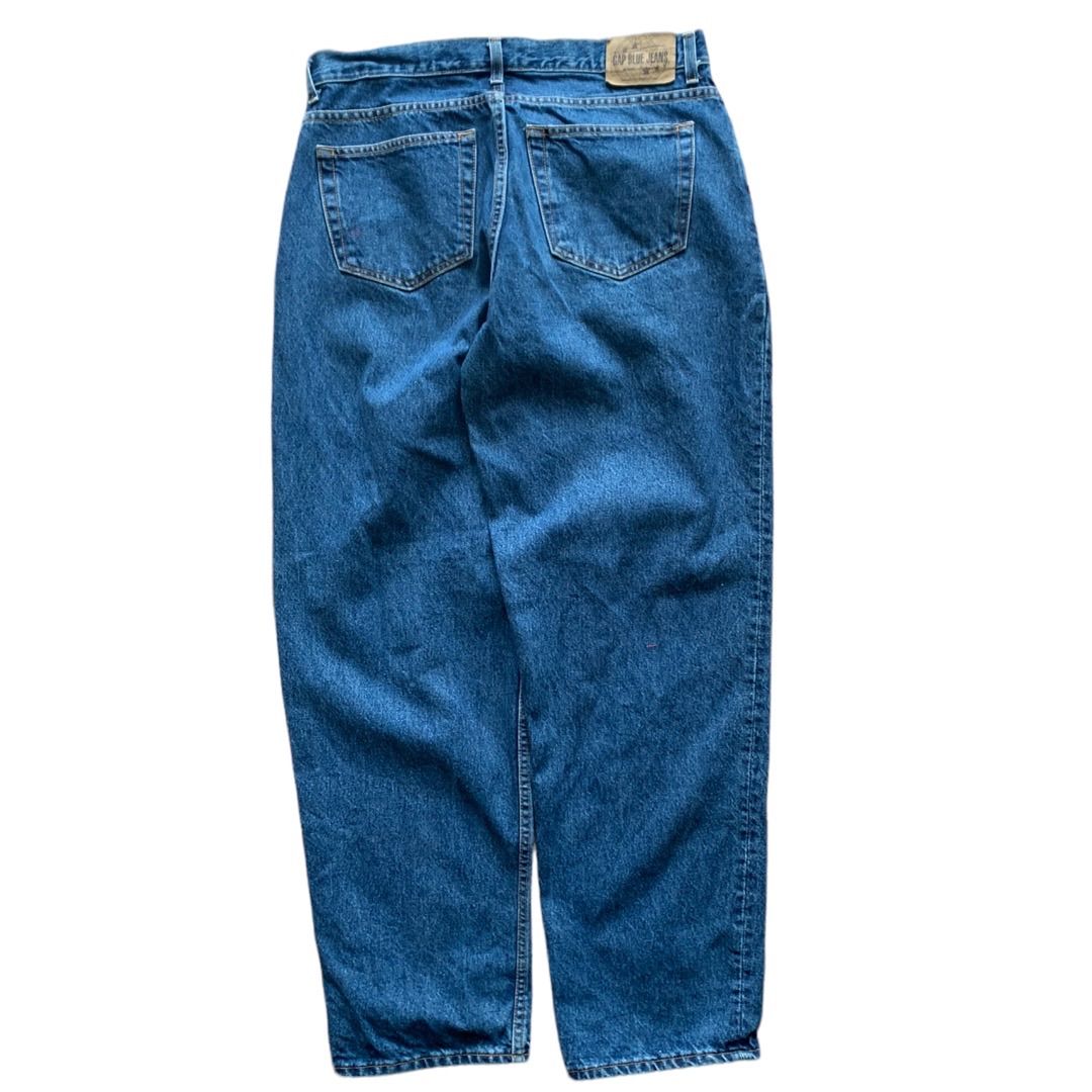 OLD GAP ギャップ ベイカーパンツ デニム ARMY ヒゲ w34 - パンツ OLD GAP ギャップ ベイカーパンツ デニム ARMY ヒゲ w34 - パンツ