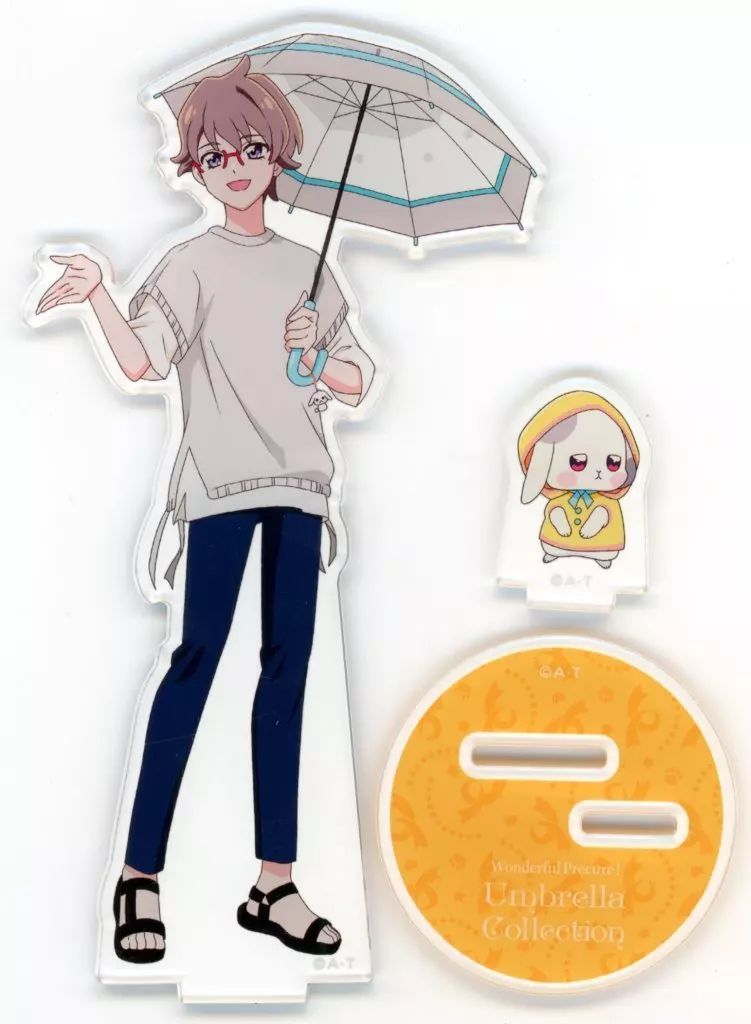 プリキュア Umbrella Collection 兎山悟 大福 缶バッジ