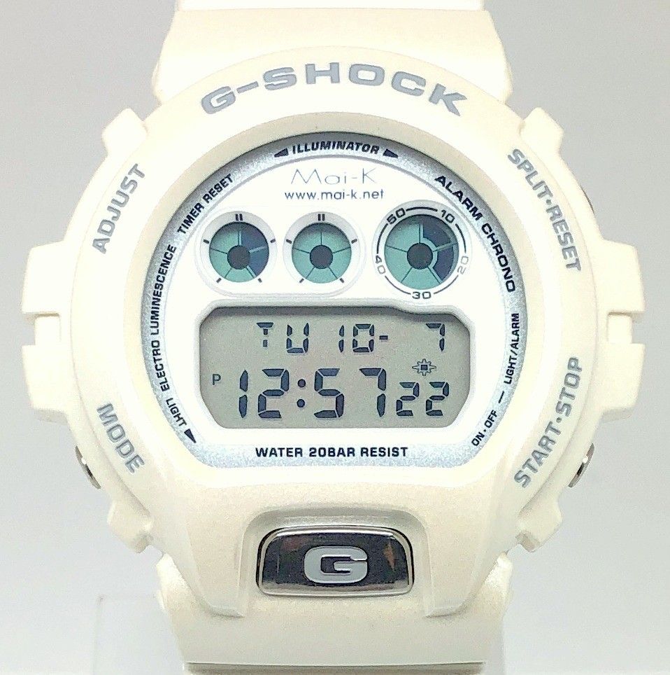 G-SHOCK ジーショック DW-6900LVKURA-7J 倉木麻衣 Mai-K 5周年記念 コラボモデル FC パールホワイト 2005年3月発売