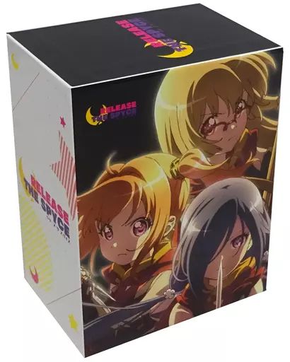 特典系収納BOX キャラクター 半蔵門雪＆八千代命＆青葉初芽 全巻収納BOX Blu-ray|DVD RELEASE THE SPYCE HMV全巻 特典