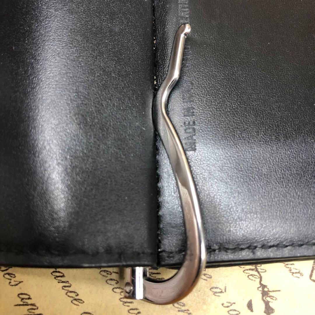 レア✨フェンディ マネークリップ 二つ折り財布 ズッカ ロゴ PVC