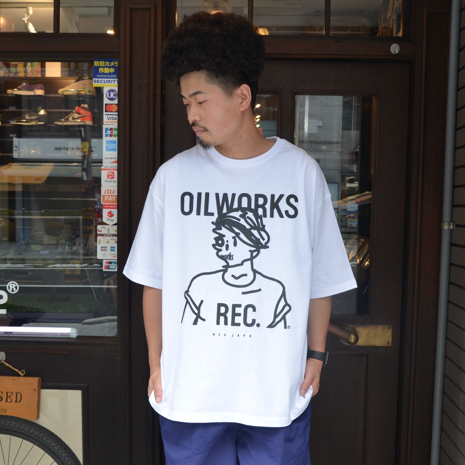 OILWORKS S/S T-SHIRTS (OILWORKS REC (B)) - メルカリ