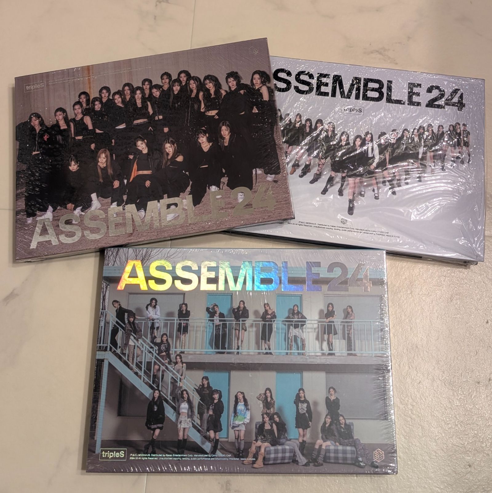 tripleS ASSEMBLE24 新品未開封　アルバム3バージョンセット TRIPLES - [ASSEMBLE24] 1st Album 3 Version SET – kpopalbums.com