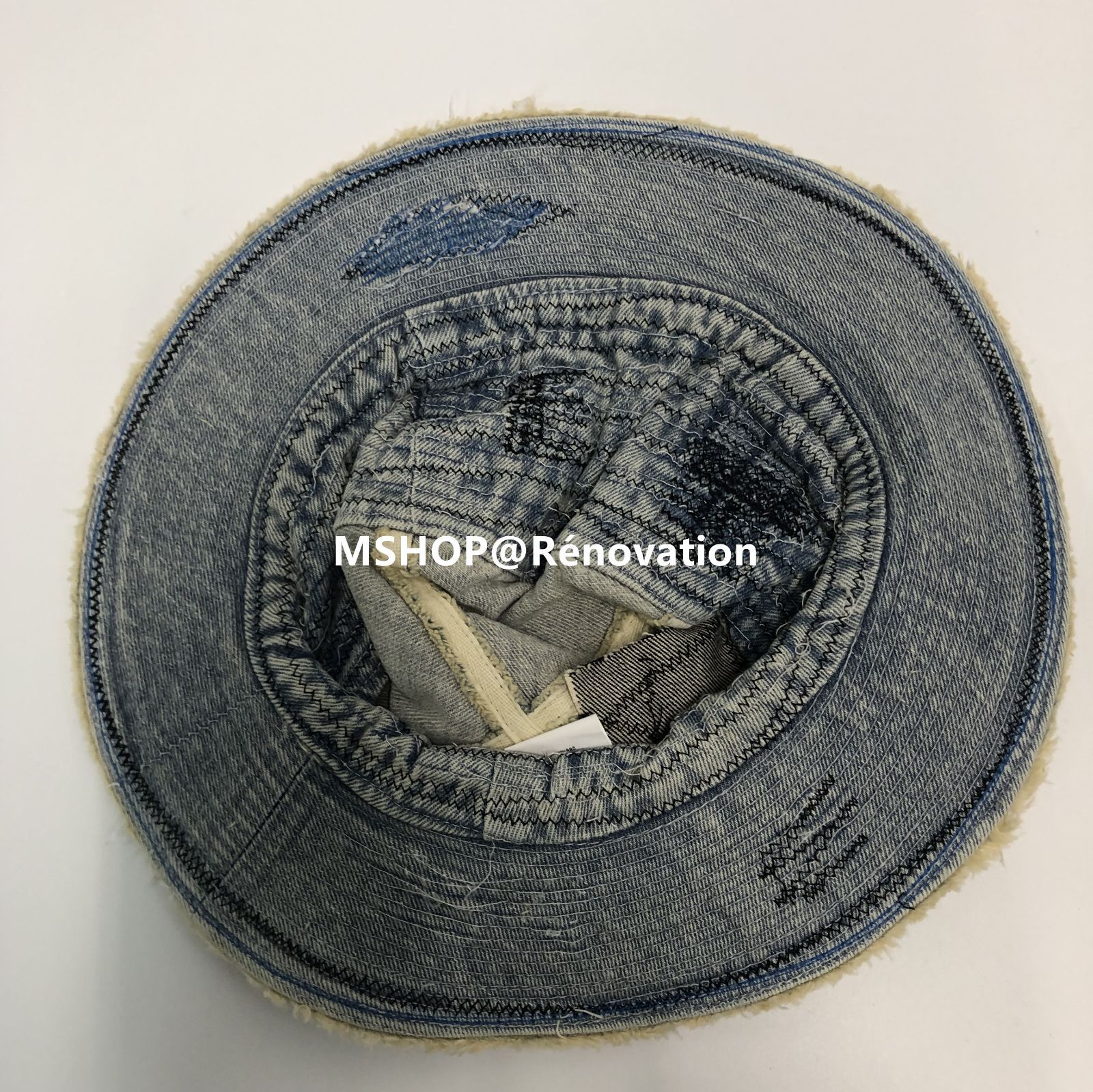 Kapital 12oz Denim THE OLD MAN AND THE SEA Cap Midtone