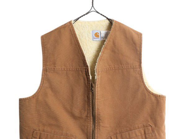 Carhartt ブラウン ベスト X-Large Carhartt ブラウン ベスト X-Large