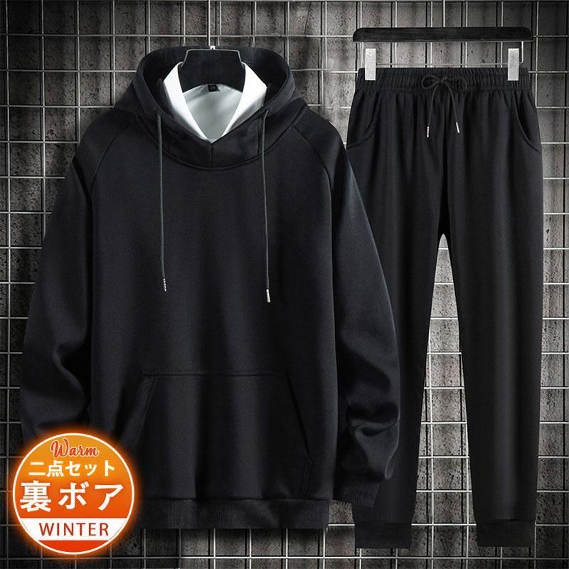 楽天市場】裏起毛＆薄手 ジャージ スウェット 上下セット メンズ