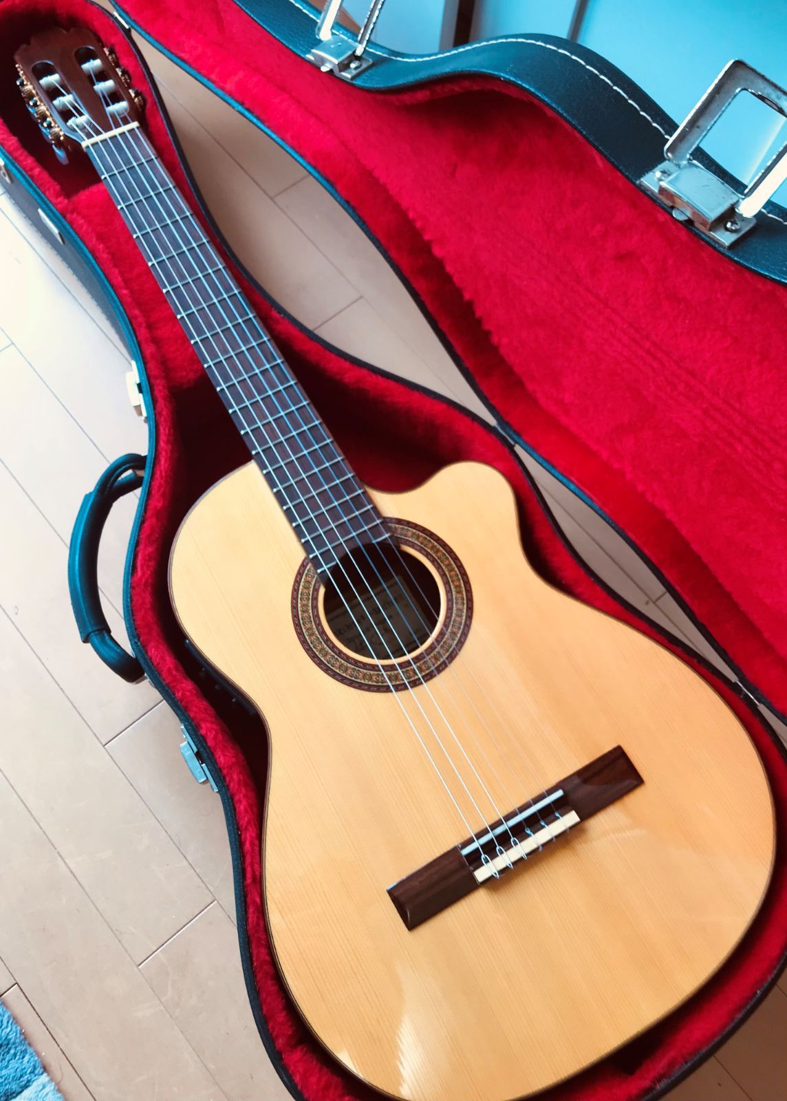 名器・美品 Antonio Sanchez 3350 松 スペイン製エレガット3 - アコースティックギター