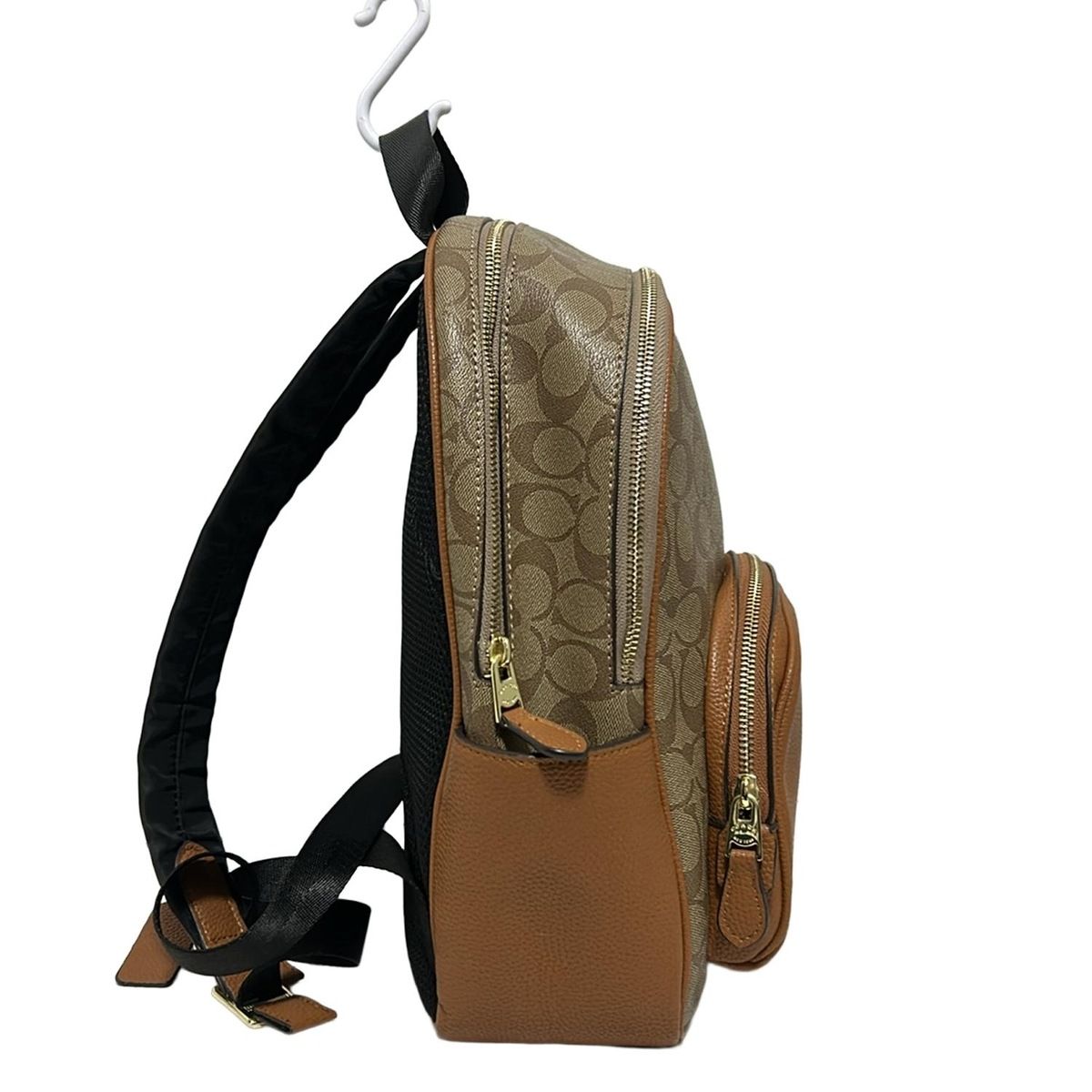 値下げ可】COACH バックパック シグネチャー C5671 レオ クロスボディ 