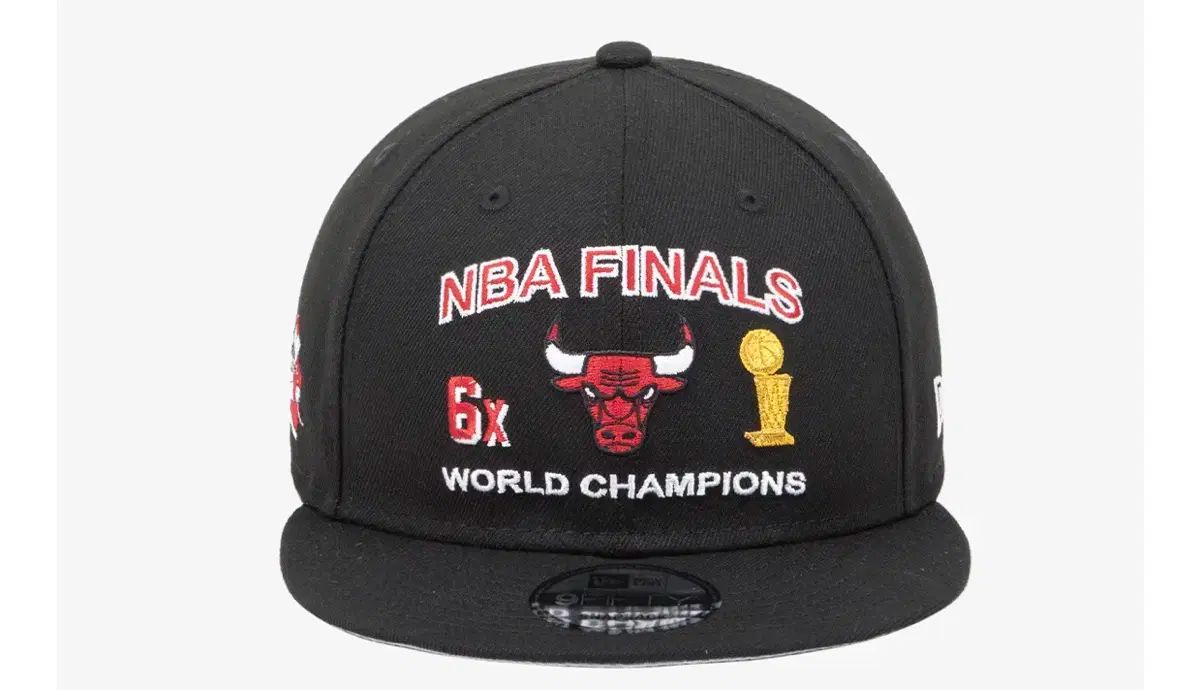 NEW ERA ニューエラ NBA 決勝 アイコン シカゴ ブルズ スナップバック ブラック