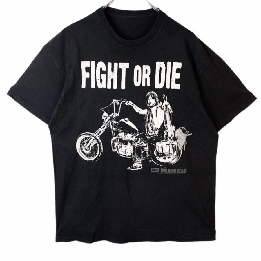 ウォーキングデッドのダリル！ノーマンリーダス海外限定Tシャツ Amazon.co.jp: ウォーキングデッドダリル役ノーマンリーダスT