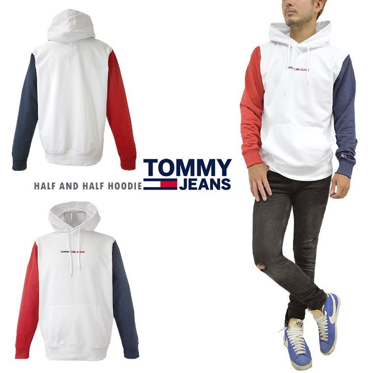 TOMMY JEANS トミージーンズ カラーブロックパーカー - セレクト