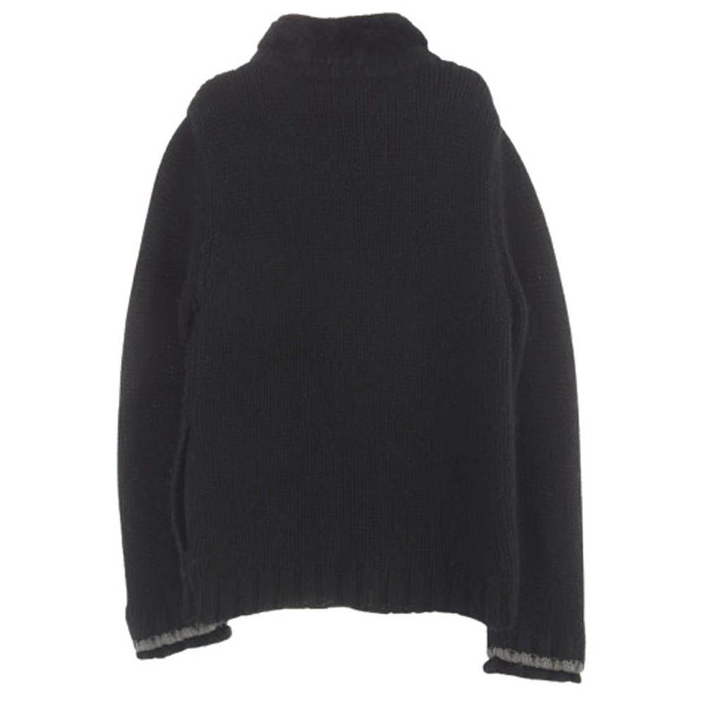レア・美品】バーバリー ブラックレーベル ニット ブルゾン