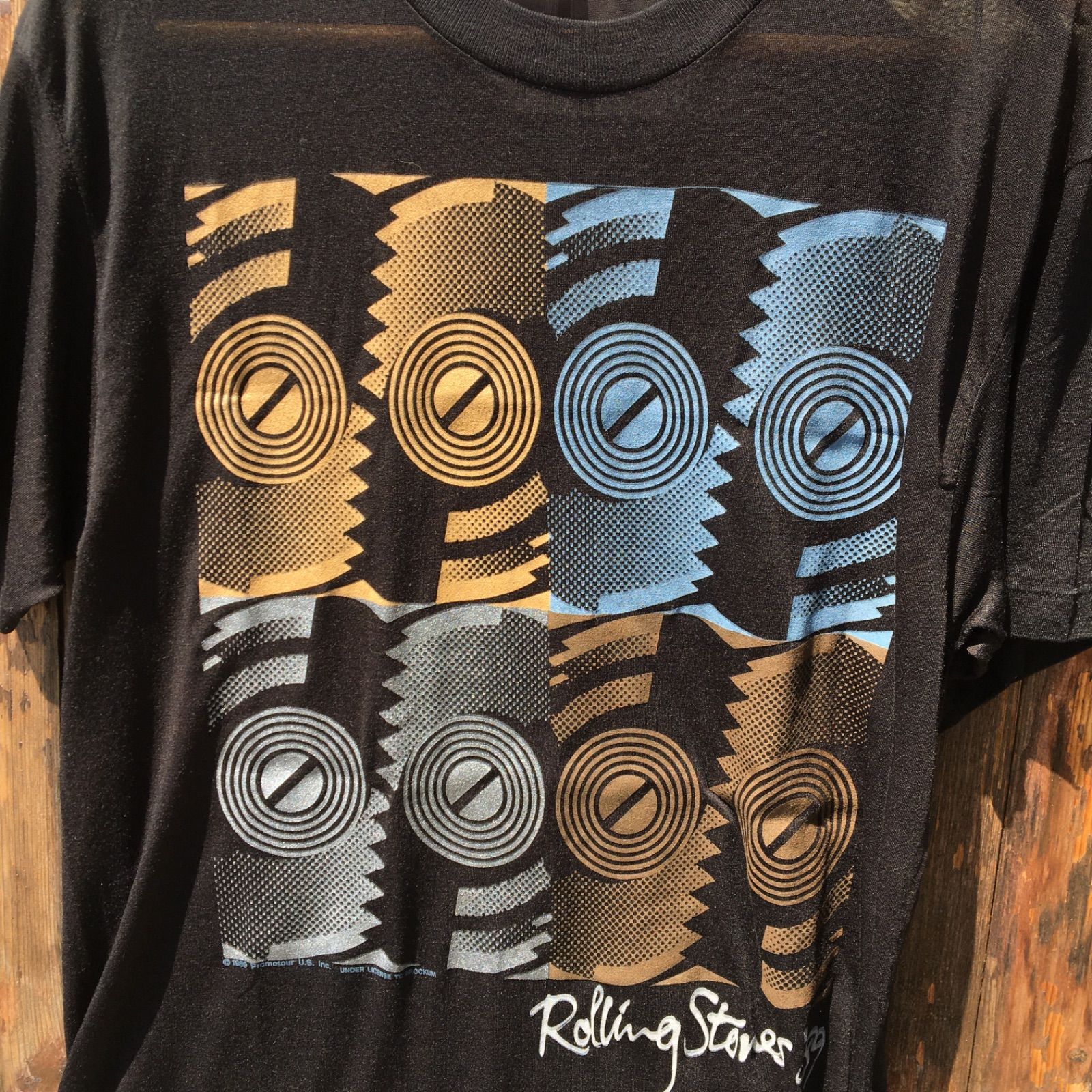 1989 当時モノ The Rolling Stones Steel Wheels Tour 北米プロモ 