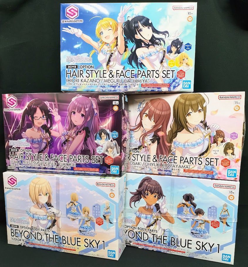30MS アイドルマスター シャイニー ズ オプションパーツ 5体セット