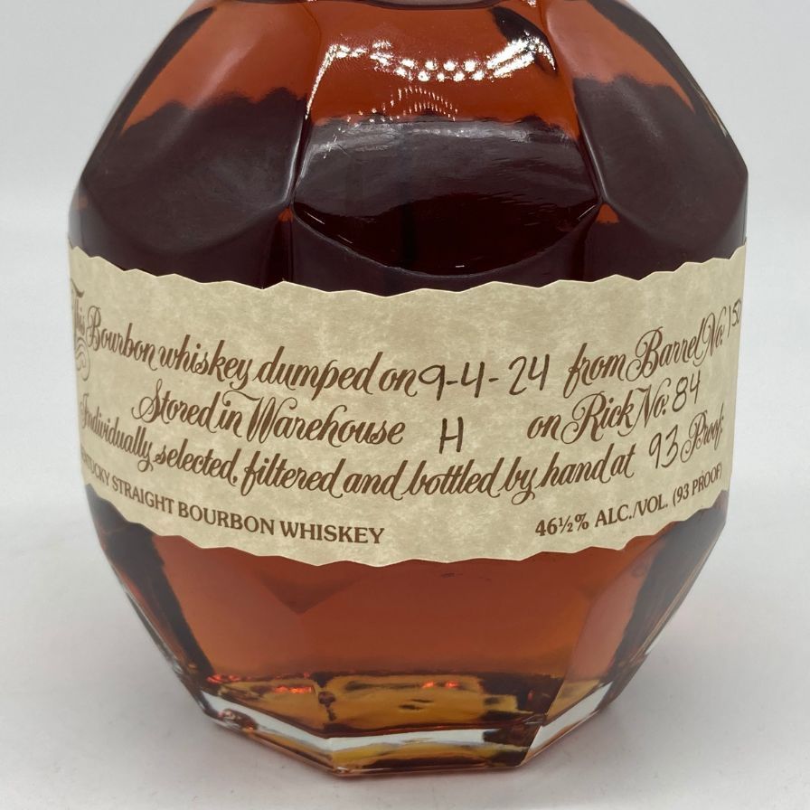 ブラントン シングルバレル 2024 750ml 46.5% Blanton's SINGLE BARREL