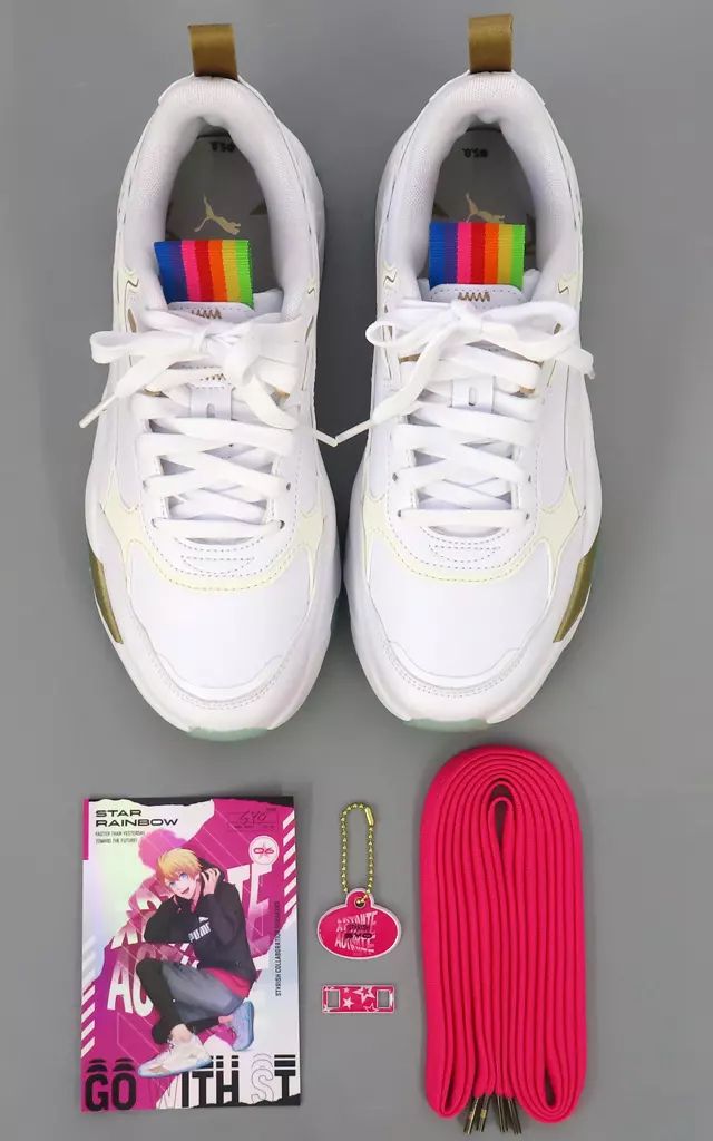 衣類 来栖翔 コラボレーションスニーカー ST RISHモデル 24.5cm PUMA×うたの プリンスさまっ♪