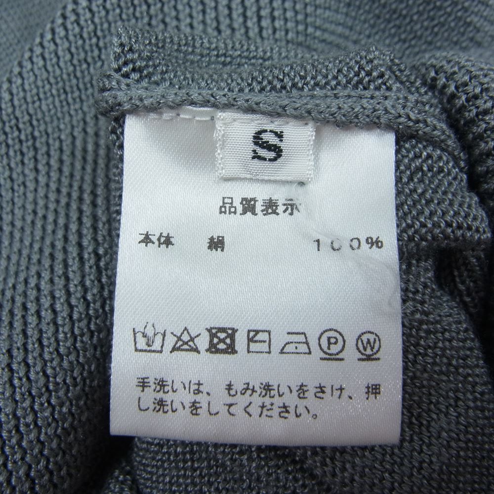 レンコントラント Rencontrant ニット シルク 100％ 半袖 ニット