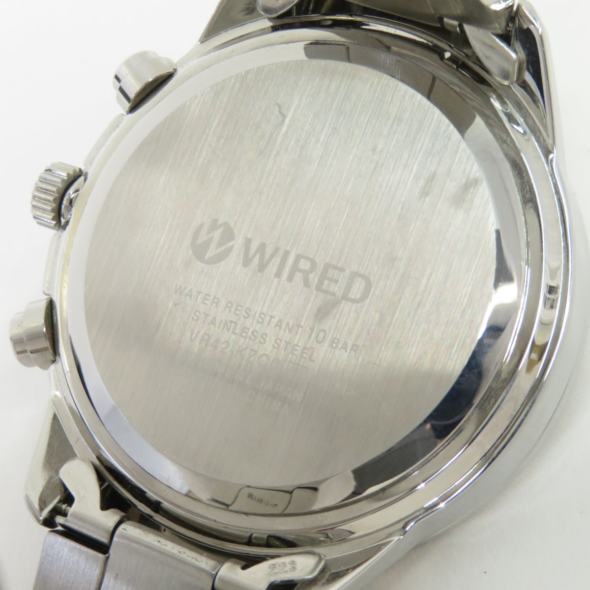 SEIKO WIRED セイコーワイアード AGAD095 VR42-KZC0 クロノグラフ