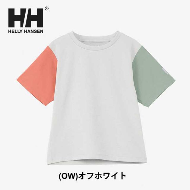 種類5：K(ブラック)/140 ヘリーハンセン tシャツ キッズ 半袖 HELLY HANSEN HJ62412 K S/S AMPHI TEE ショートスリーブアンヒビアスティー 水陸両用 水遊び 水着 ラッシュガードUVカット 耐海水 耐塩素 日