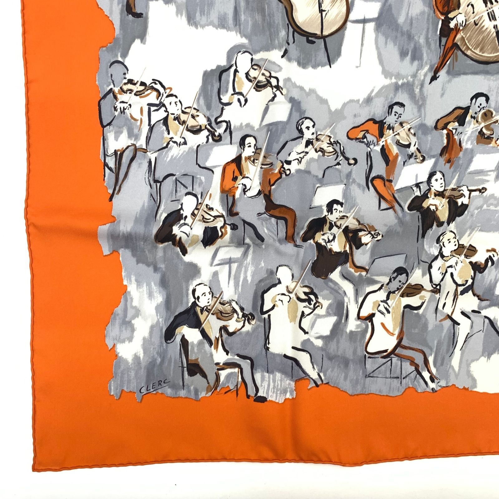 HERMES エルメス   カレ90 CONCERTO コンチェルト　スカーフ 楽天市場】極美品 HERMES エルメス カレ90 CONCERTO