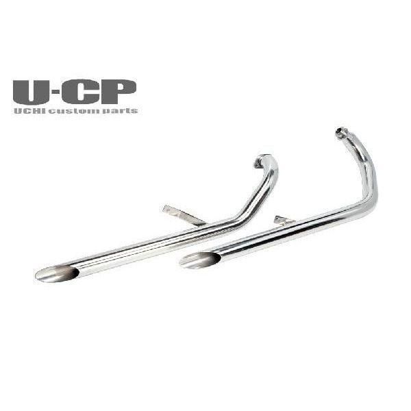 KAWASAKI カワサキ ステンレス スラッシュカット マフラー エリミネーター250V ELIMINATOR U-CP ユーシーピー