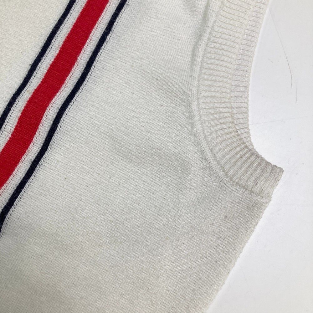 サイズ：4 NEW BALANCE GOLF ニューバランス ニットベスト ホワイト系