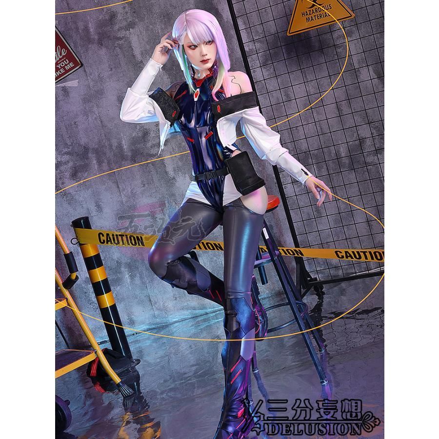 新発売 高品質 三分妄想 サイバーパンク エッジランナーズ コスプレ