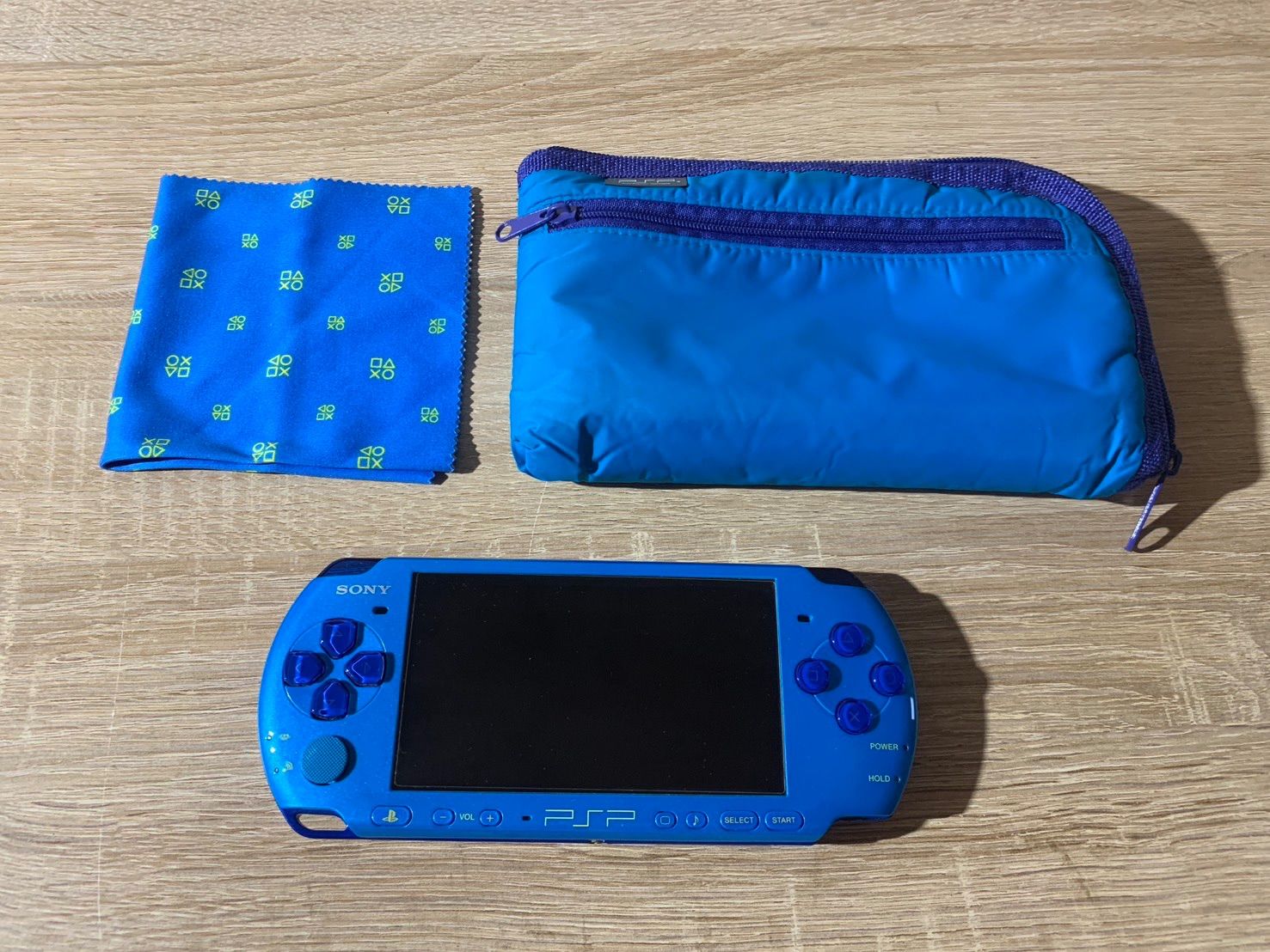 5925 PlayStation ポータブル PSP 3000 バイブラント ブルー 動作 済み