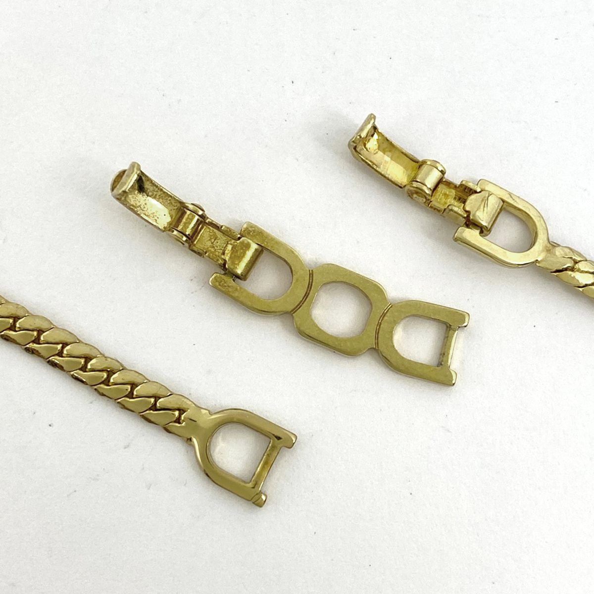 希少 Dior カラーストーン ガラス ゴールド チョーカー ネックレス 超希少・極美品】Christian Dior クリスチャンディオール