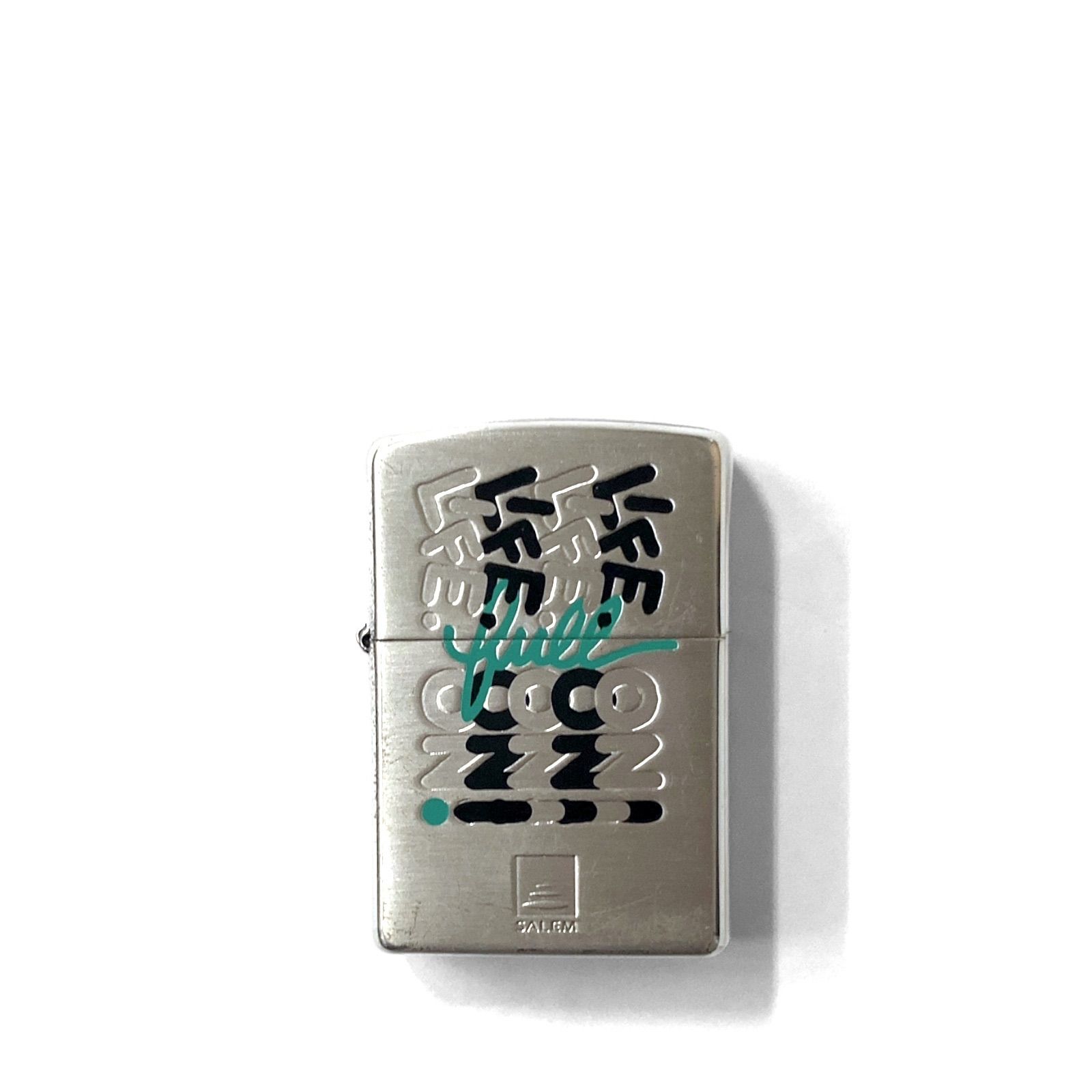 中古品】03年製 Zippo ジッポ SALEM セーラム LIFE ON ライター 喫煙具 