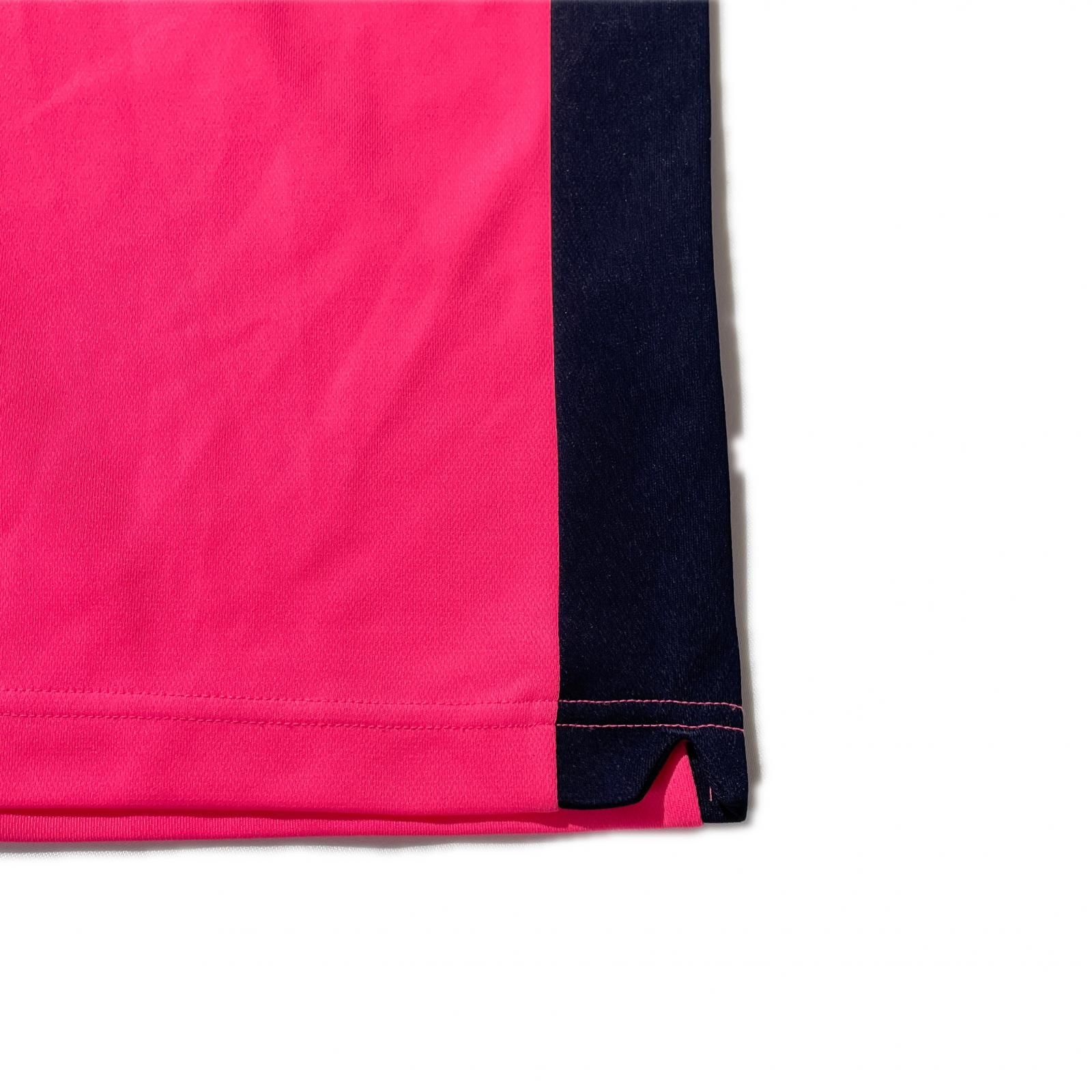 蛍光ピンク×紺 ネイビー