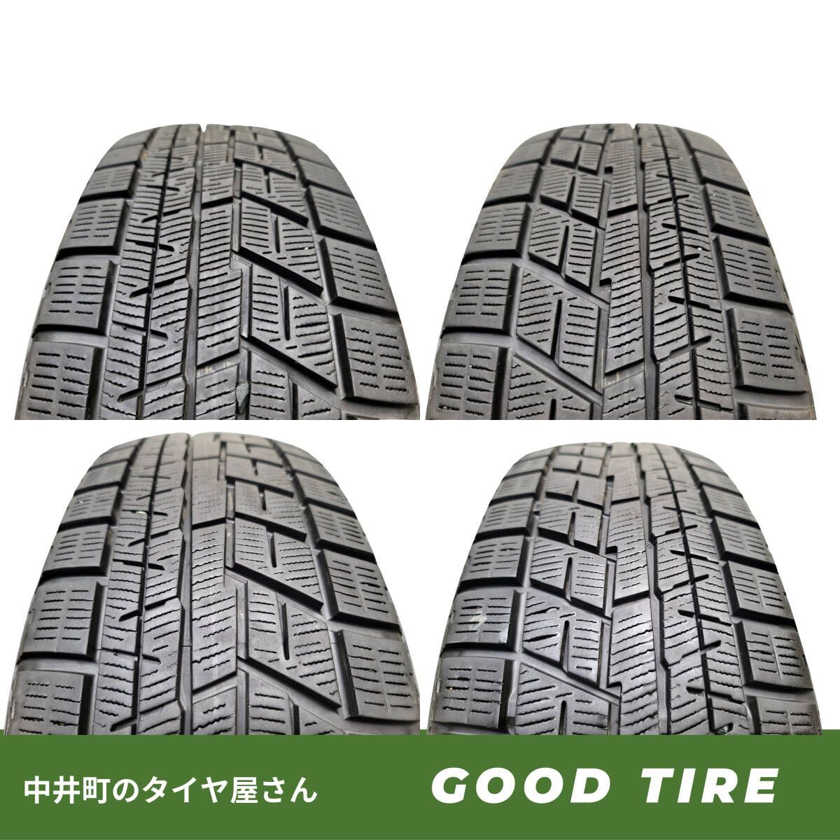 195 65R15 ヨコハマ ICEGUARD IG60 製 4本 冬用 8分山 タイヤ プリウス ノア ヴォクシー セレナ ステップワゴン 6878