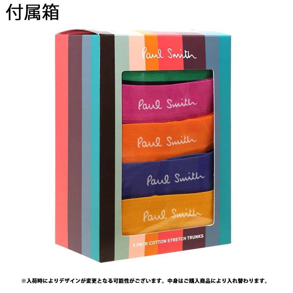 PaulSmith Men's Trunk 5pack（5枚組）