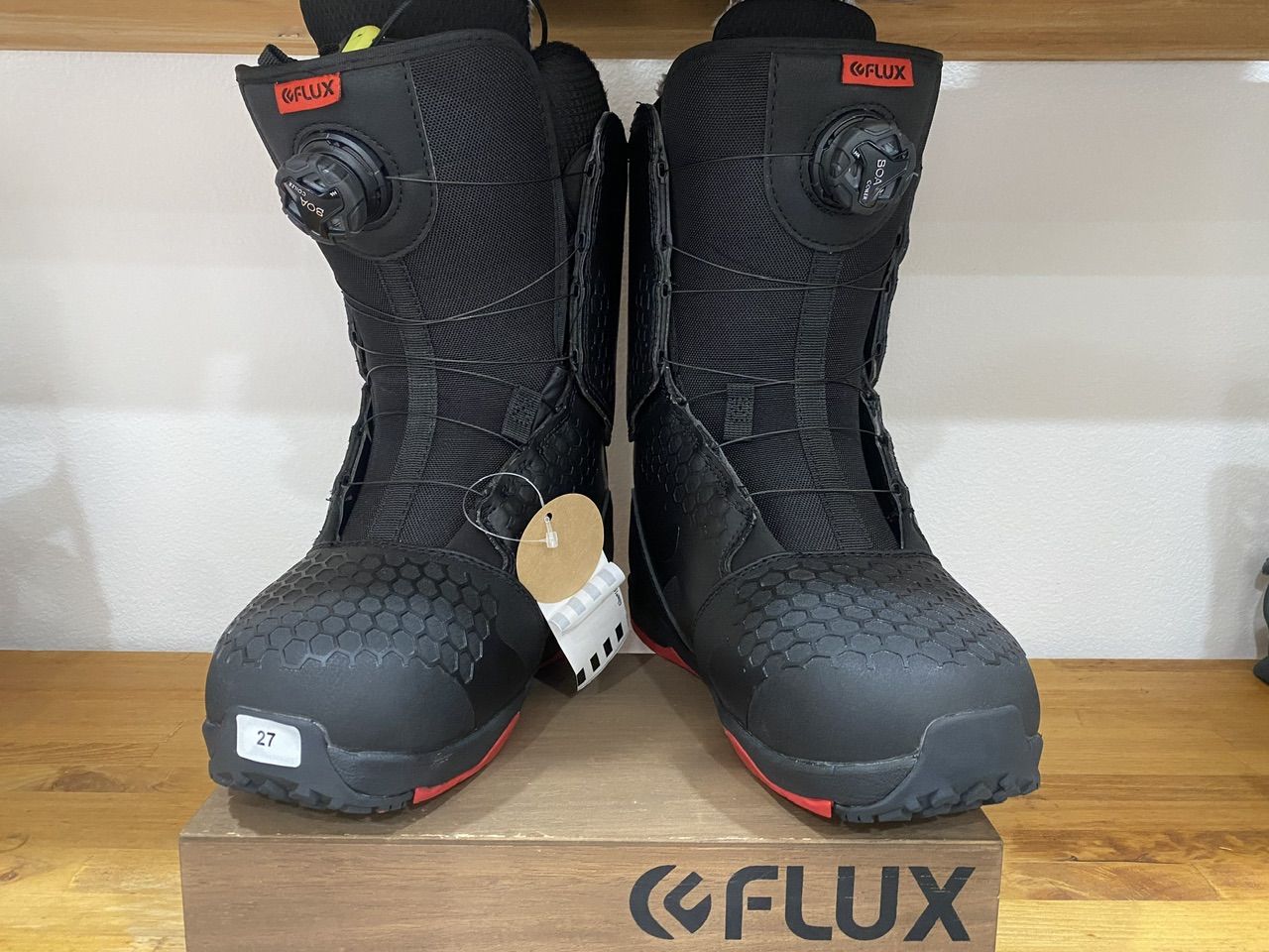 FLUX / OM BOA FLUX スノーボードブーツ ブラック OM-BOA 26.5 FLUX