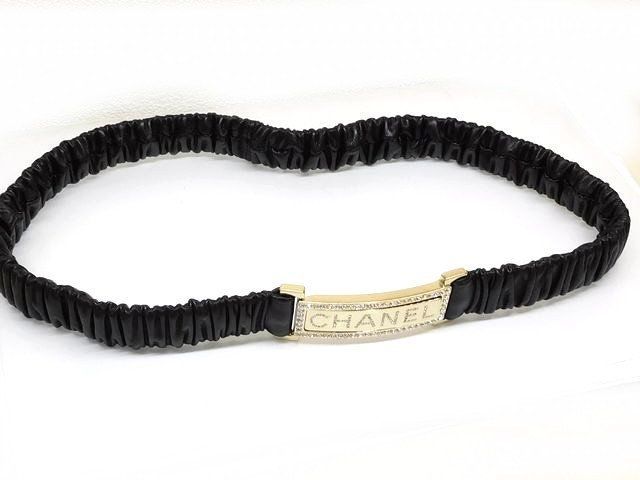 美品　シャネル　ベルト　サイズ80 シャネル(CHANEL)シャネル ベルト ベルト 衣料品 メンズ
