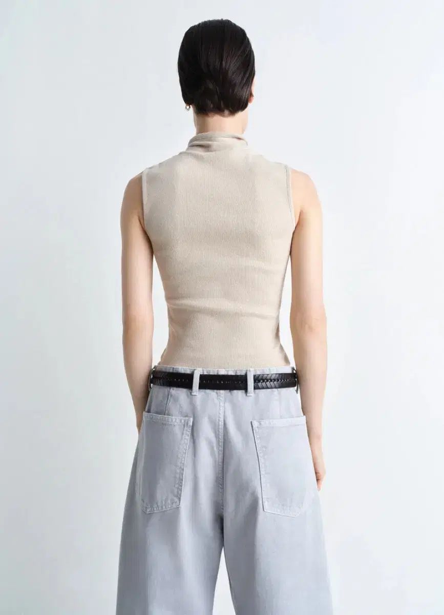 新品 S LEMAIRE(ルメール) 25ss スカーフ ノースリーブ ニット トップ 