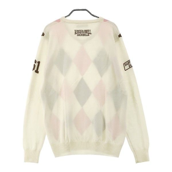 ROUGHu0026SWELLセーターとスカート（スカート未使用） セットアップ可能⁄スウェットライクセミフレアニットスカート