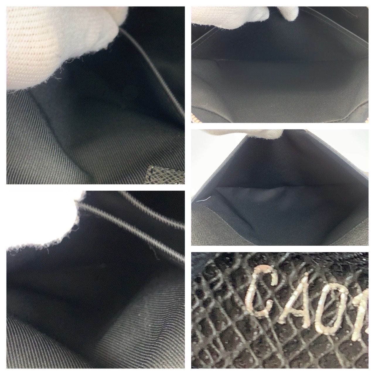 美品 LOUIS VUITTON ルイヴィトン タイガ ノワール アントン