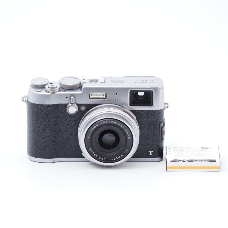 富士フイルムX100Tシルバー 一式 FUJIFILM フジフイルムX100T シルバー 難あり品 - メルカリ