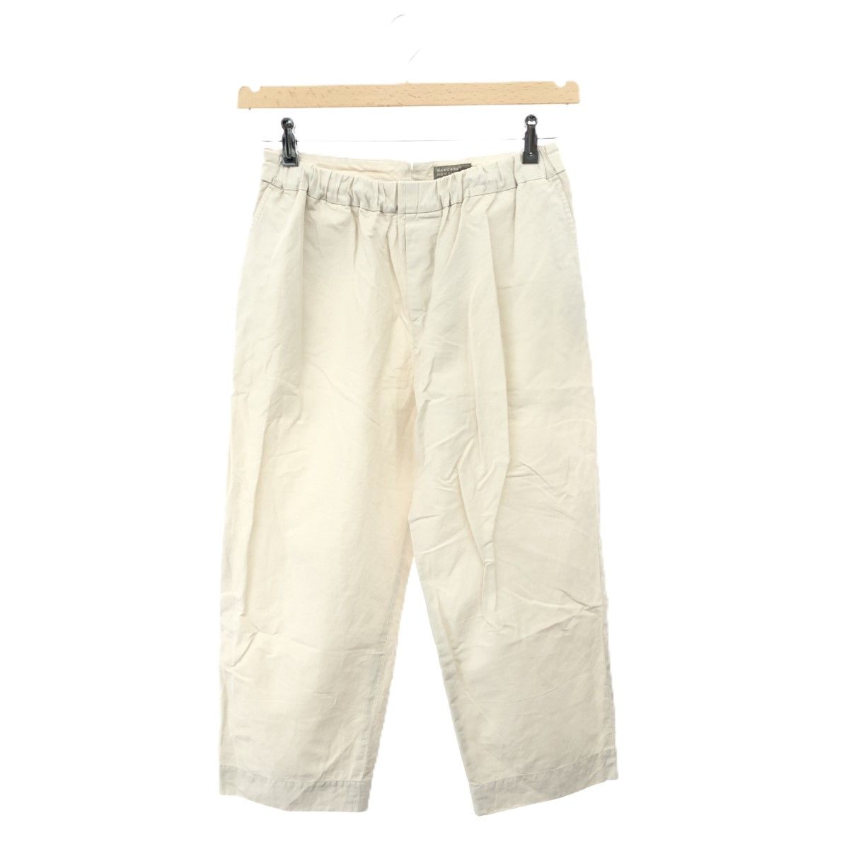 【めっちゃ変わる】 Margaret 良好 Hawell コットンリネン マーガレットハウエル パンツ
