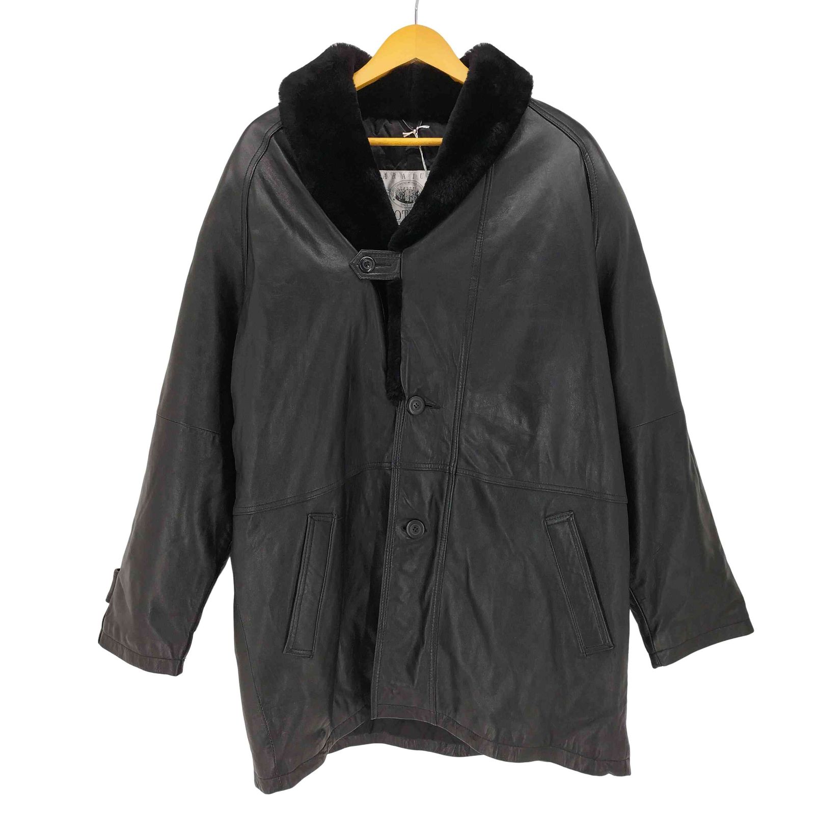 ハラジュクマザー HARAJUKU MOTHER ラム レザー ムートン コート